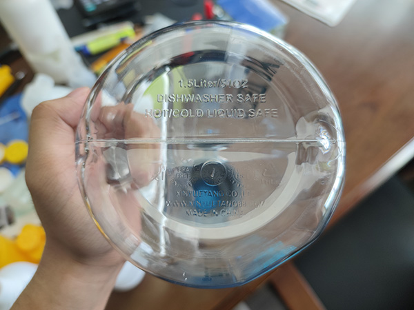 PETG bottle bottom PETG bottle bottom