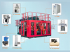 MEPER Extrusion Blow Molding Machine with IML for making multilayers bottle