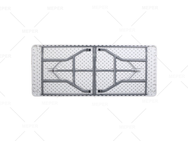 Factory Direct Sale Outdoor Banquet Wedding Foldable Outdoor Round Portable Folding White Plastic Wine Table