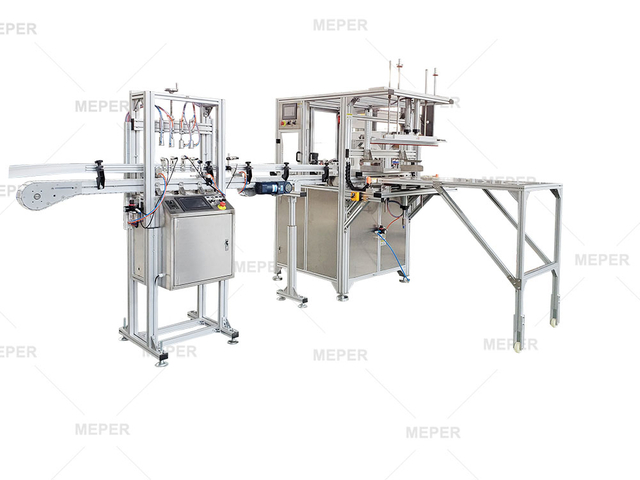 MEPER Empty Plastic Bottle Leak Test And Bagging Packing Machine