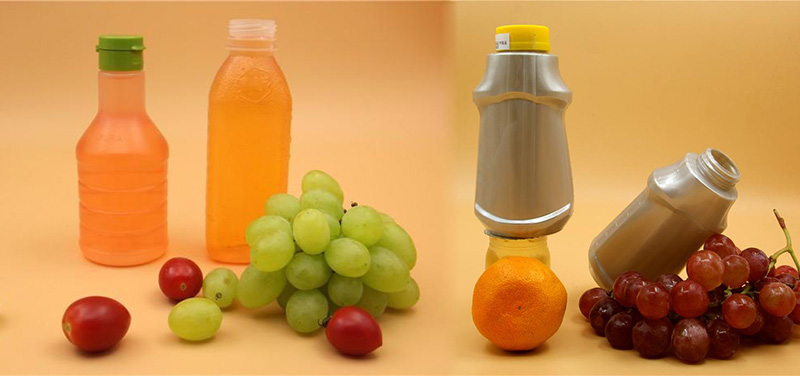 Multilayer juice bottle