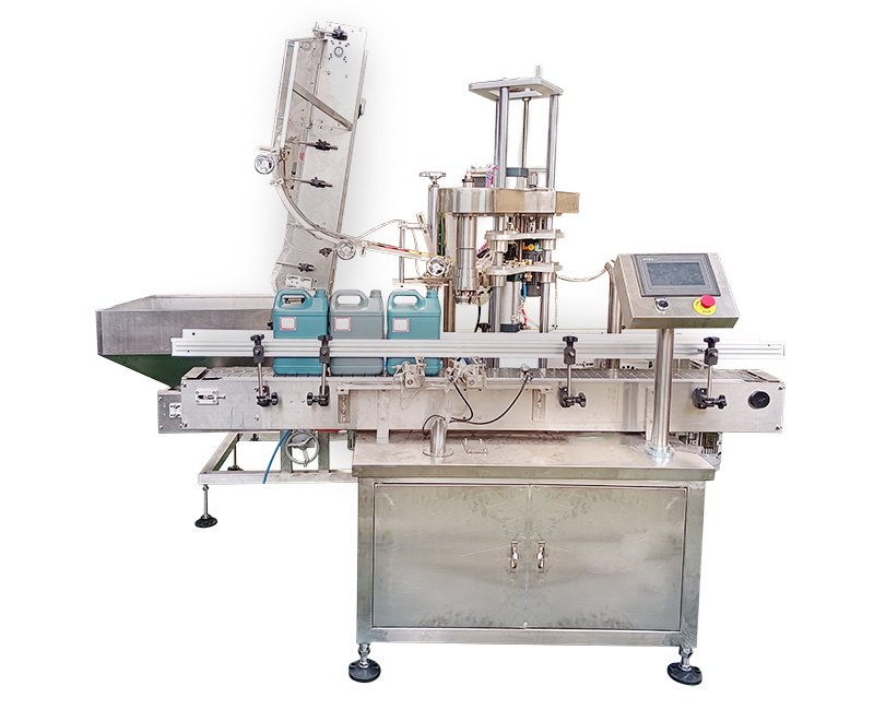 Various forms of capping screw machines